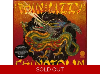 Thin Lizzy Chinatown - RSD 18 Track 2 x Black Vinyl In Embossed Sleeve